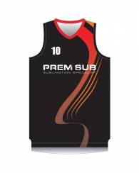 Sublimated BBall Singlet Standard